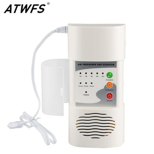 ATWFS Portable Ozone Generator Air Purifier 220v Air Cleaner Oxygen Ionizer Generator Sterilization Disinfection Clean Room